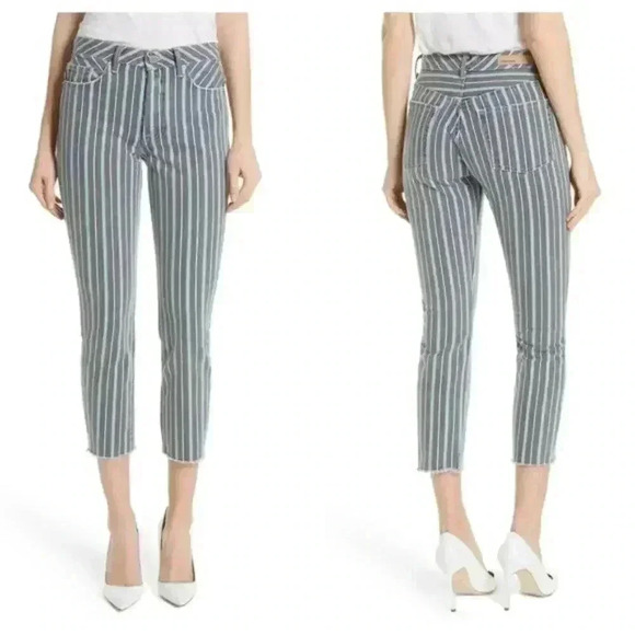 GRLFRND Karolina High Waist Crop Skinny Jeans 26 - Picture 1 of 7